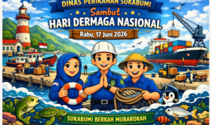 Dinas Perikanan Sukabumi Sambut Hari Dermaga Nasional, Rabu 17 Juni 2026, Sukabumi Berkah Mubarokah