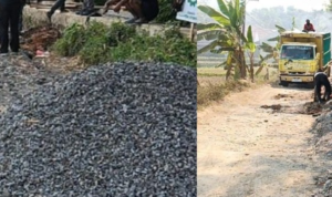 Perkuat Konektivitas Jampangkulon–Lengkong, Dinas PU Sukabumi Mulai Rehabilitasi Jalan Cijaksa–Mataram