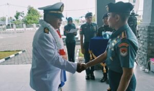 Purna Tugas Prajurit Lanal Bintan Penuh Haru dan Kehormatan