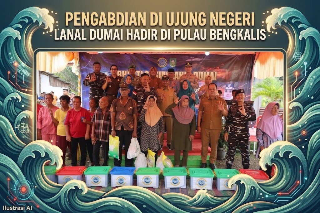 Pengabdian Di Ujung Negeri Lanal Dumai Hadir Di Pulau Bengkalis