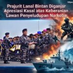 Prajurit Lanal Bintan Diganjar Apresiasi Kasal atas Keberanian Lawan Penyeludupan Narkoba